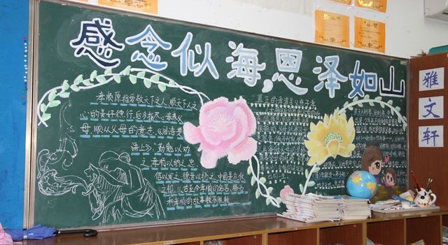 2015年感恩节黑板报资料大全 任君挑选包您满意