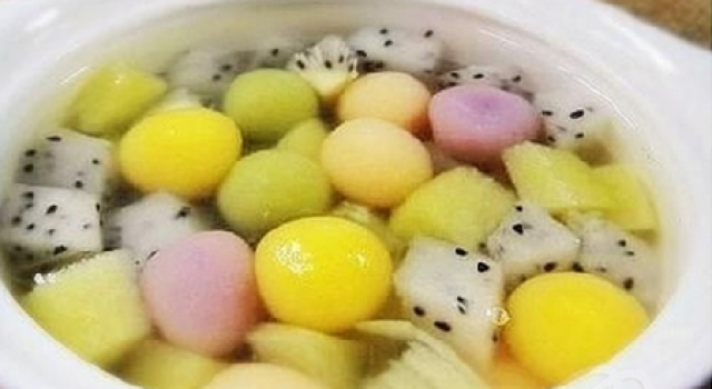 元宵水果馅的制作方法:作为节日早餐的一道漂亮小吃