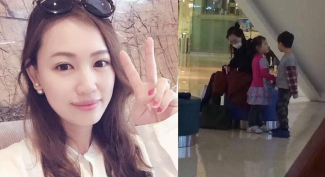 马蓉带儿女西安逛街 网友神补刀:难怪西安空气不好
