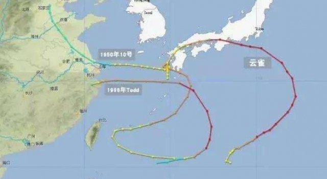 台风云雀登陆江浙 可能带来强降雨