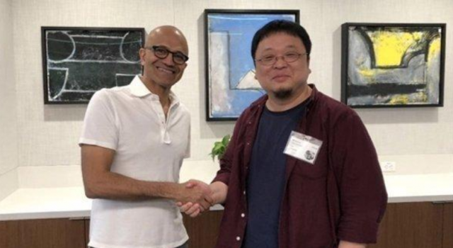 罗永浩微软CEO 罗永浩会见微软CEO
