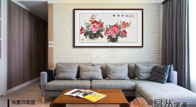 客厅装饰画挂什么好,这些花鸟画让家变得有资有味