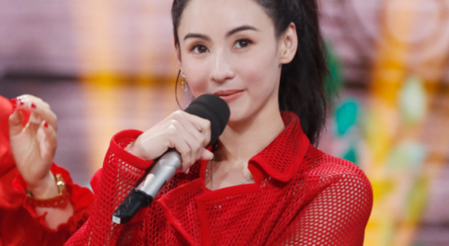 张柏芝天天向上 自曝从没吃过肉 大张伟戳穿撒谎精!