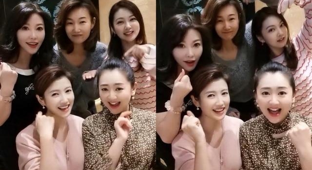 李梓萌私下罕露面,素颜曝光显黯淡与台前反差大,还被春妮艳压?