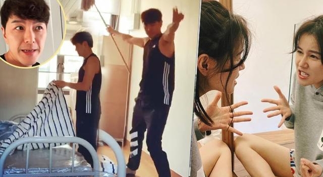 萧正楠隔离第9日狂做家务打发时间 黄翠如:闷到傻咗