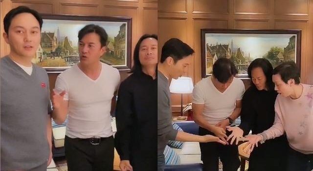 吕良伟聚会显沧桑,与张智霖状态差太多,娶小15岁娇妻身家过亿