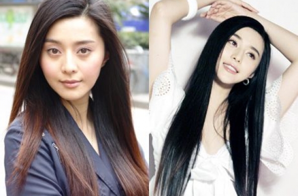 范冰冰整容前后照片对比惊人 范冰冰竟然是人工美女