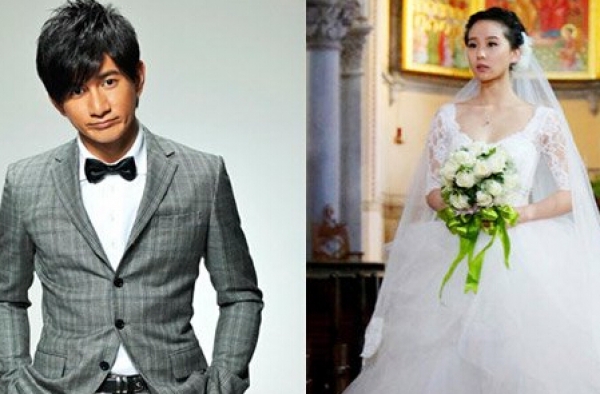 吴奇隆刘诗诗婚纱美照抢先看 刘诗诗鱼尾婚纱难掩魅惑