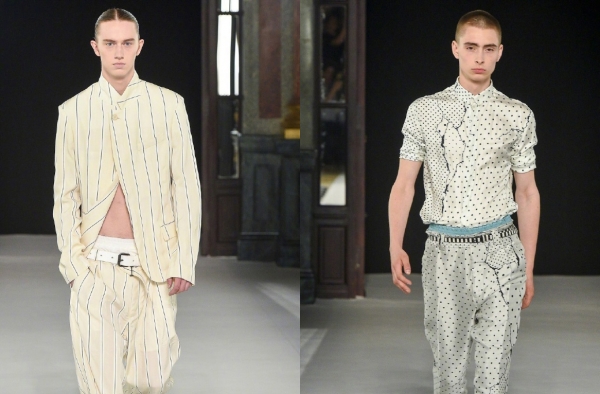 HaiderAckermann2018春夏男装 街头与绅士感的混搭