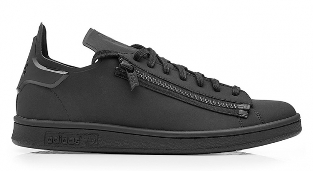 AdidasY-3的拉链运动鞋 极简的都市风