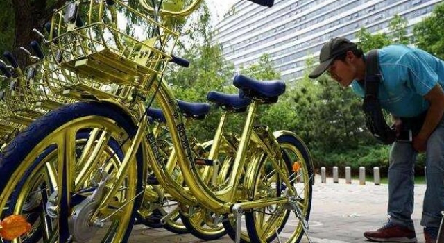 土豪金共享单车真的出事了 原因竟是这样