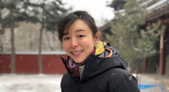 张静初冒严寒供灯祈福 大雪封山险困五台山