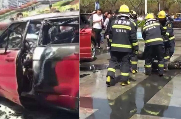 芜湖路虎车烧死两人怎么回事？分手后男方要同归于尽？