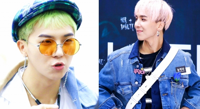 WINNER宋旻浩发色 一只什么发色都能hold住的boy