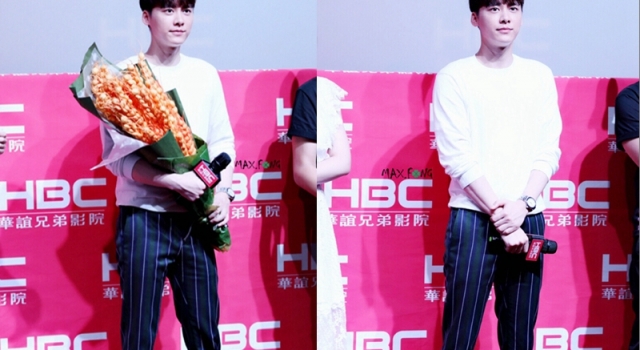 李易峰哈尔滨动物世界路演穿搭 简单搭配显有型身材