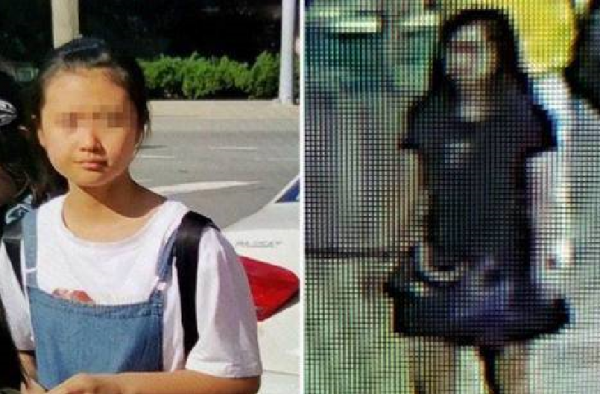中国女孩在美被绑（图） 最后画面被曝光,嫌疑人黑衣女
