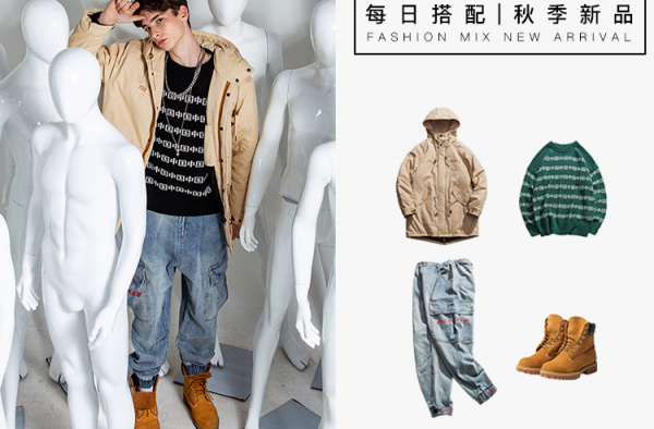 好看又耐“操”的工装风格服装  你值得拥有！