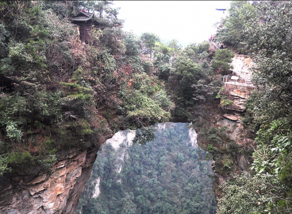 张家界的旅游！阿凡达便是在张家界里面取景的！