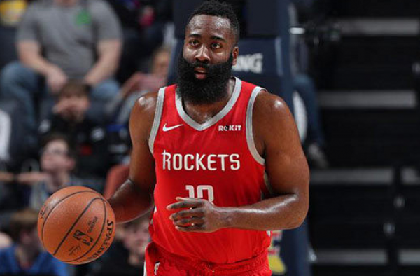 火箭125-126灰熊 哈登空砍57分 终究是无力回天