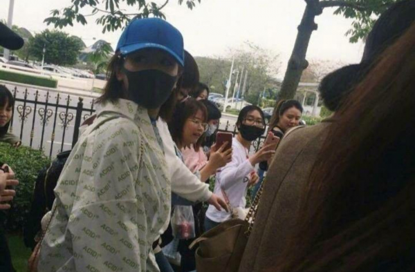 杨紫机场被砸又踩鞋跟 砸人者疑似是《香蜜》CP粉