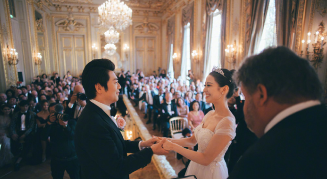 郎朗婚宴四手联弹 郎朗老婆是谁？童年照曝光颜值慕了