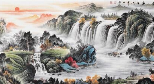 办公室适合挂什么画？这2幅办公室挂画要知道