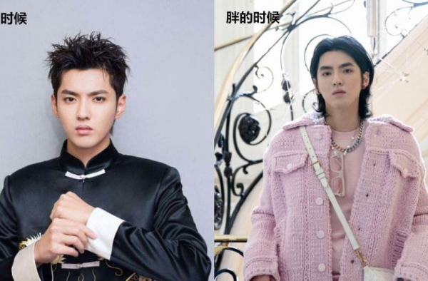 吴亦凡瘦了 明星的胖都是闹着玩 大碗宽面重回颜值巅峰