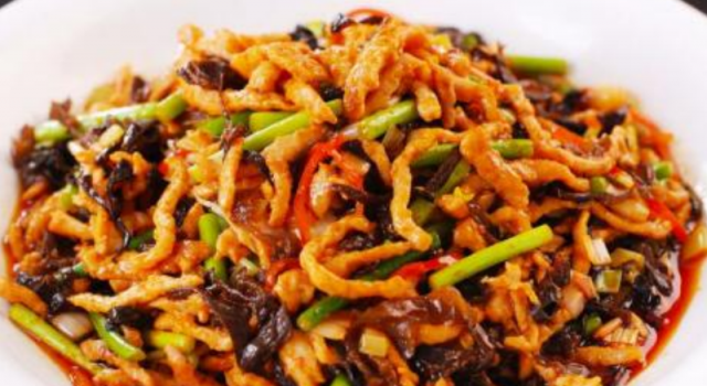 家庭版鱼香肉丝的做法 鲜香嫩滑 饭店级做法