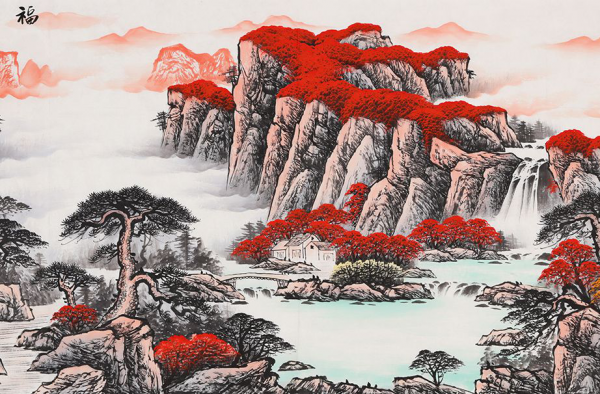 生旺化煞 聚财发福——画家蒋伟国画鸿运当头赏析