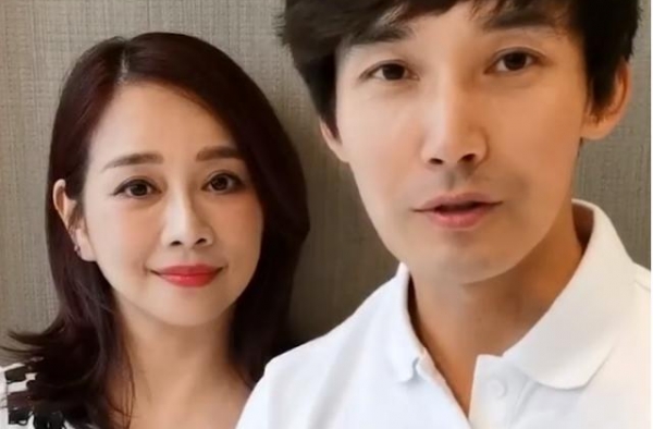 陈松伶和丈夫秀恩爱，面色红润状态好！离开滤镜后却暴露真实状态