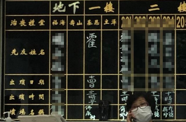 霍英东原配吕燕妮今日设灵 遗体与亡夫合葬长眠柴湾佛教坟场