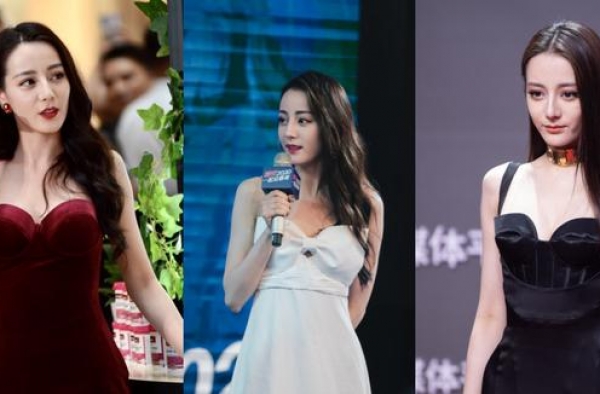 迪丽热巴美得太高调，一袭裙装秀“3D”身材，腿长貌美太吸睛