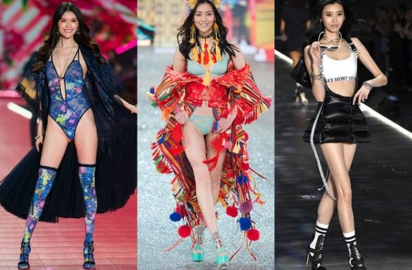 只有7个中国超模曾登上维密秀！次数最多的竟然不是刘雯