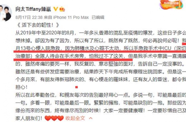 向太大病初愈第一时间赴台看郭碧婷，入住的隔离酒店似别墅超豪华