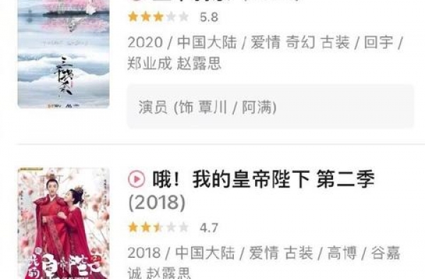 小甜剧半壁江山：流水的小生，铁打的赵露思、邢菲、沈月、宋伊人