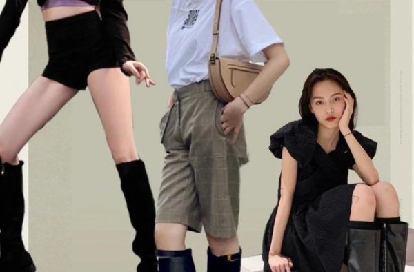 关晓彤的长靴，专治不完美腿形