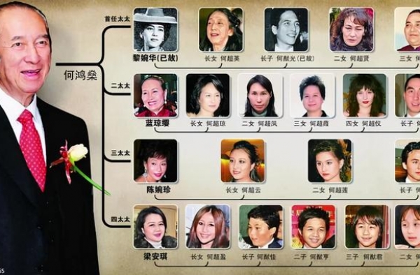 赌王二太地位远不及原配，曾未入何家家谱，以孩子为筹码威逼公公