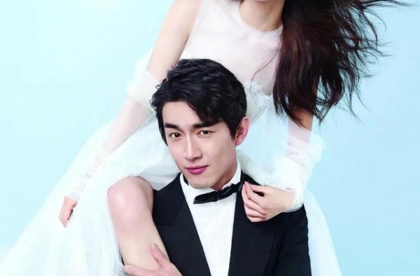 赵丽颖最美婚纱照！颜值巅峰穿白纱和林更新绝配，冯绍峰不吃醋？