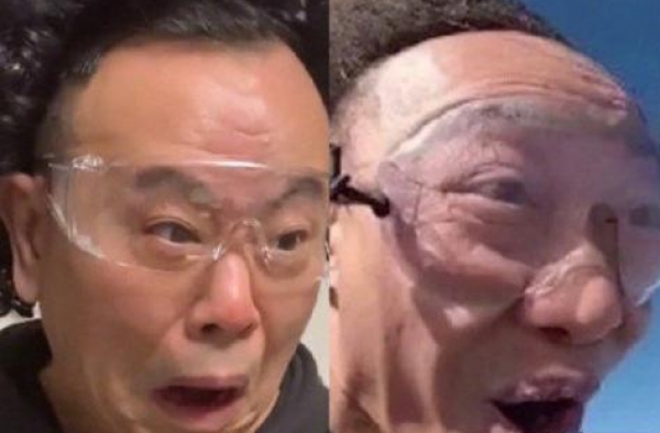 潘长江模仿陈奕迅发际线，女儿成10亿富婆后，63岁在家带外孙