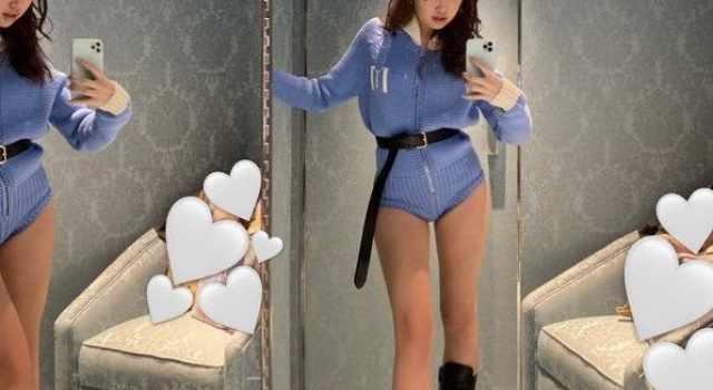 甄子丹16岁女儿晒性感照，逆天长腿太吸睛，却因发育好被嘲显老