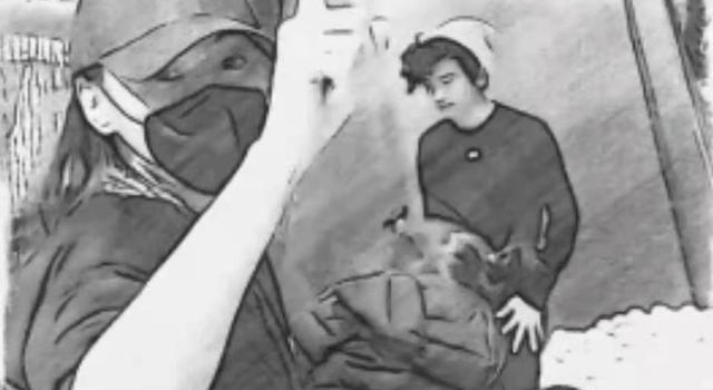 张柏芝带仨儿子出游，大儿子像极谢霆锋，小儿子扎小辫当女孩养？